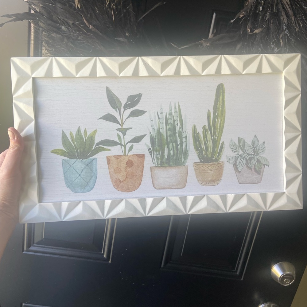 Succulent Hanging Sign